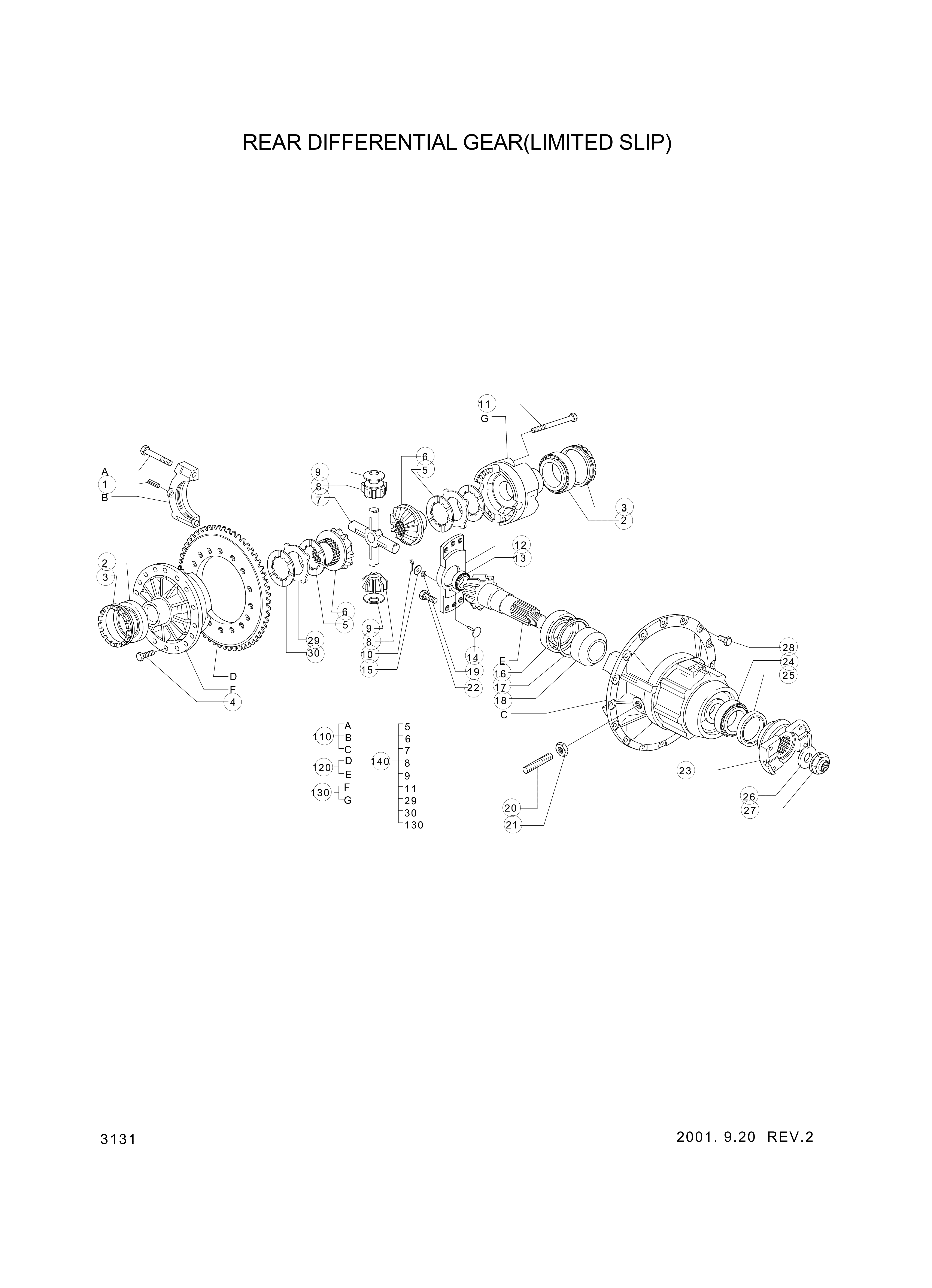 drawing for Hyundai Construction Equipment ZTAQ-00215 - CARRIER ASSY-DIFF (figure 4)