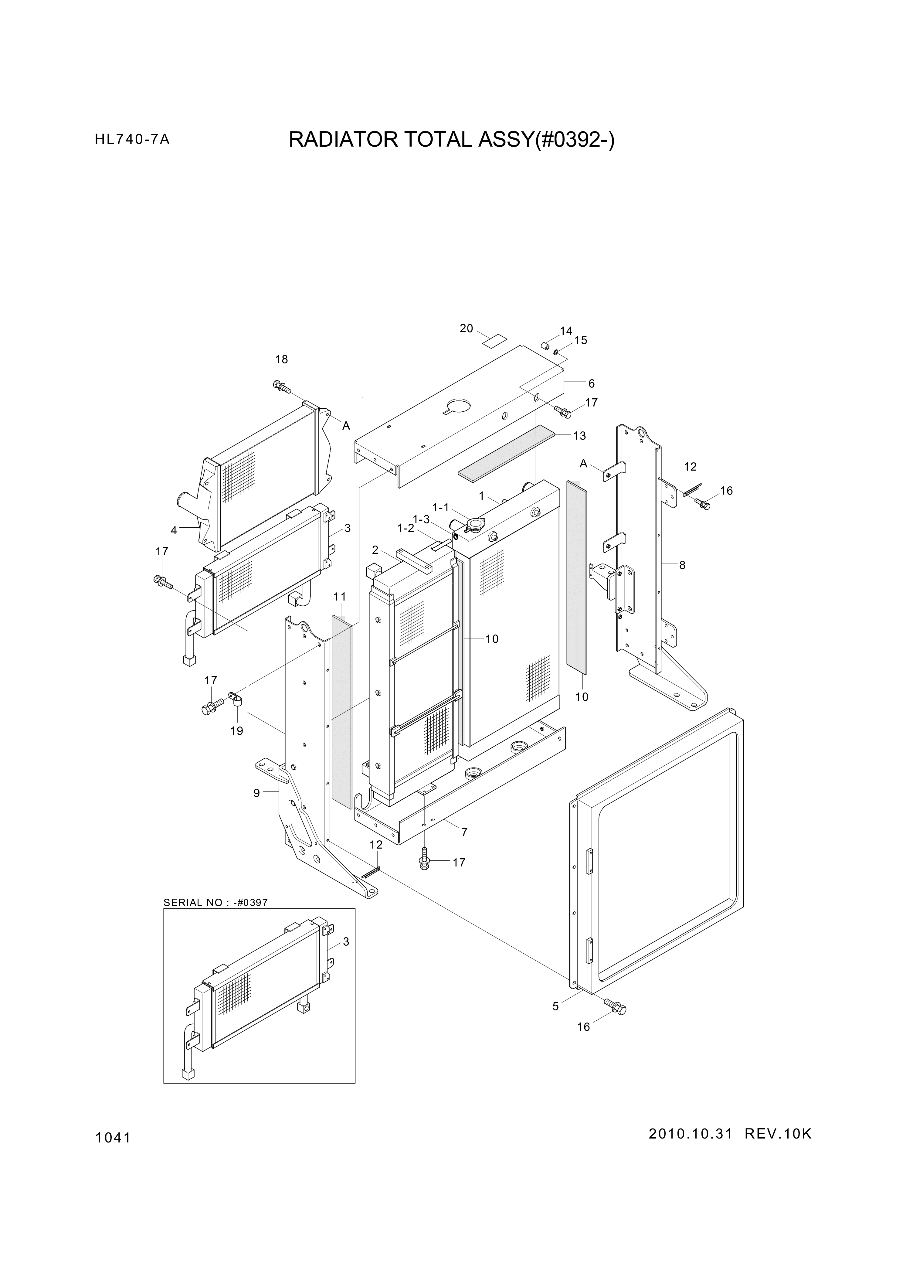 drawing for Hyundai Construction Equipment 96303000 - OVERFLOW HOSE (figure 4)