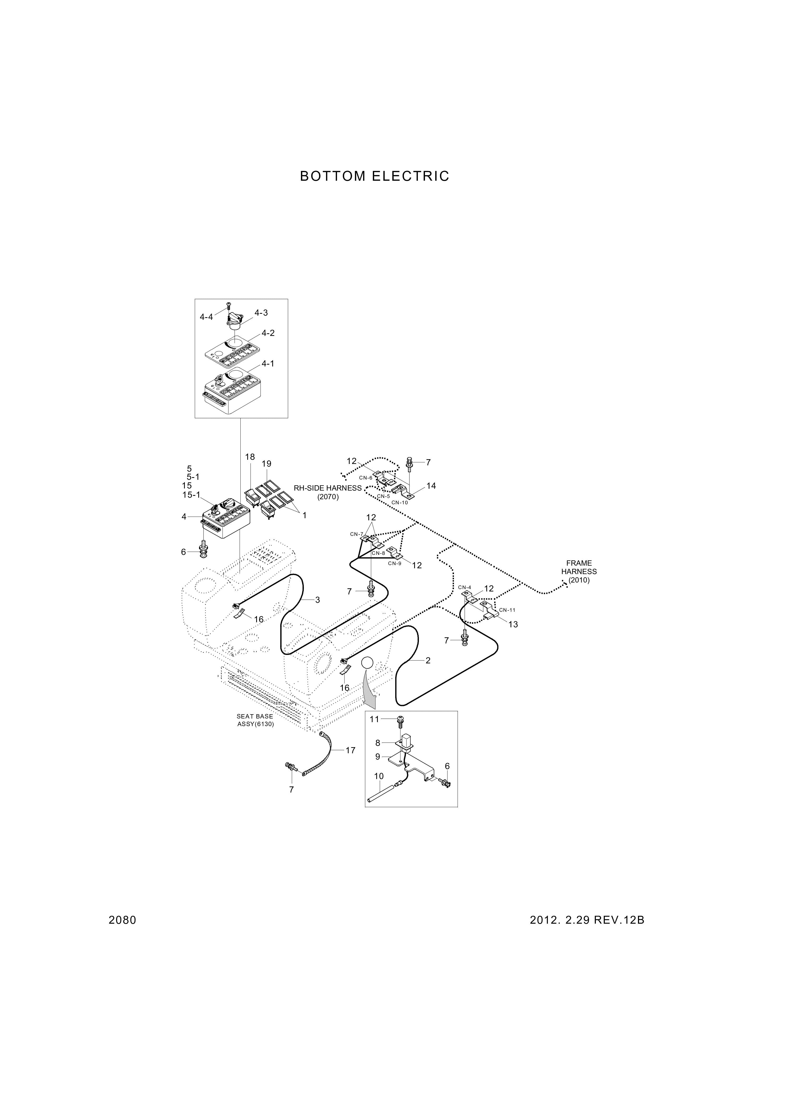 drawing for Hyundai Construction Equipment S141-030102 - BOLT-FLAT (figure 5)