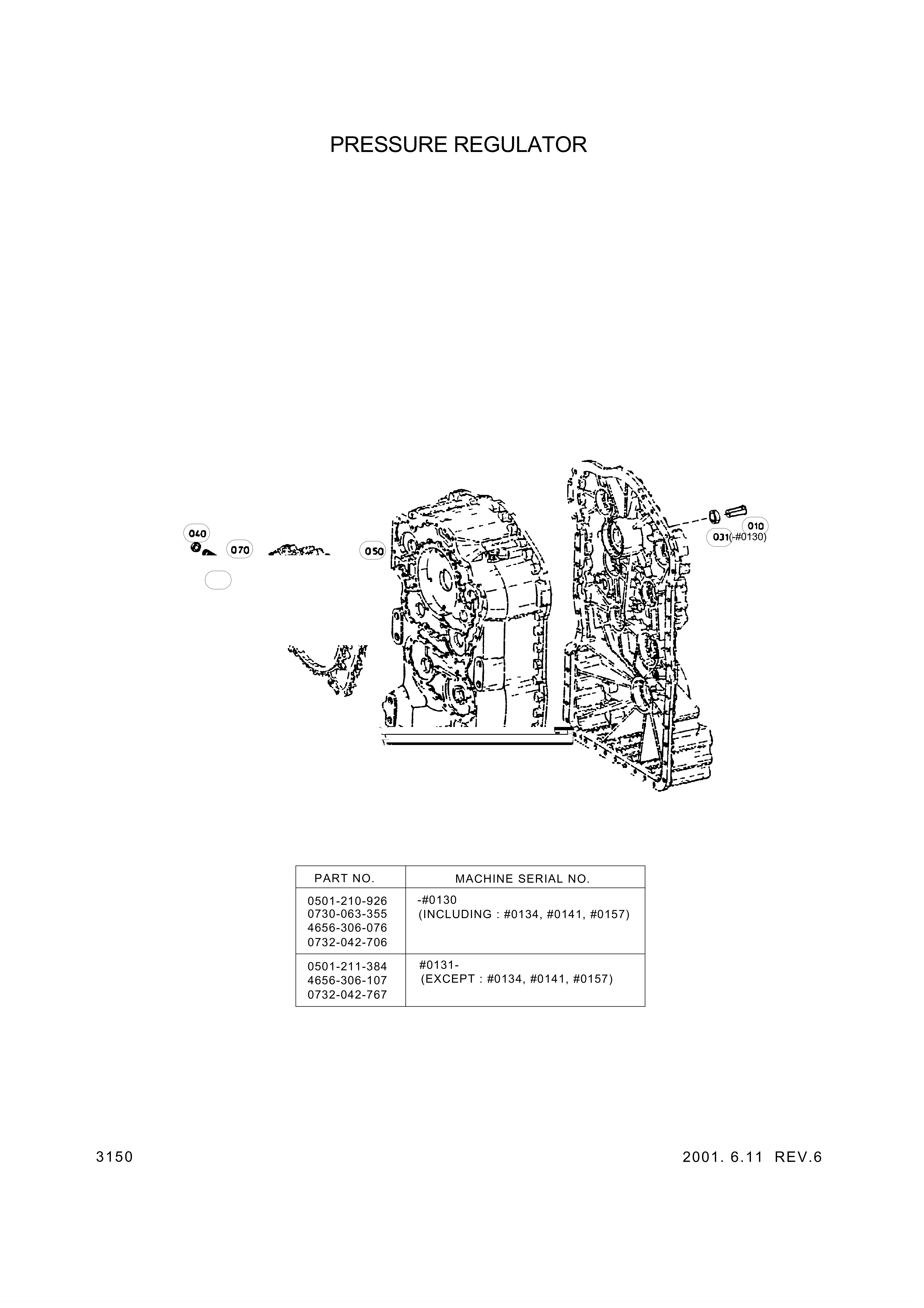 drawing for Hyundai Construction Equipment 0501-210-926 - VALVE (figure 3)