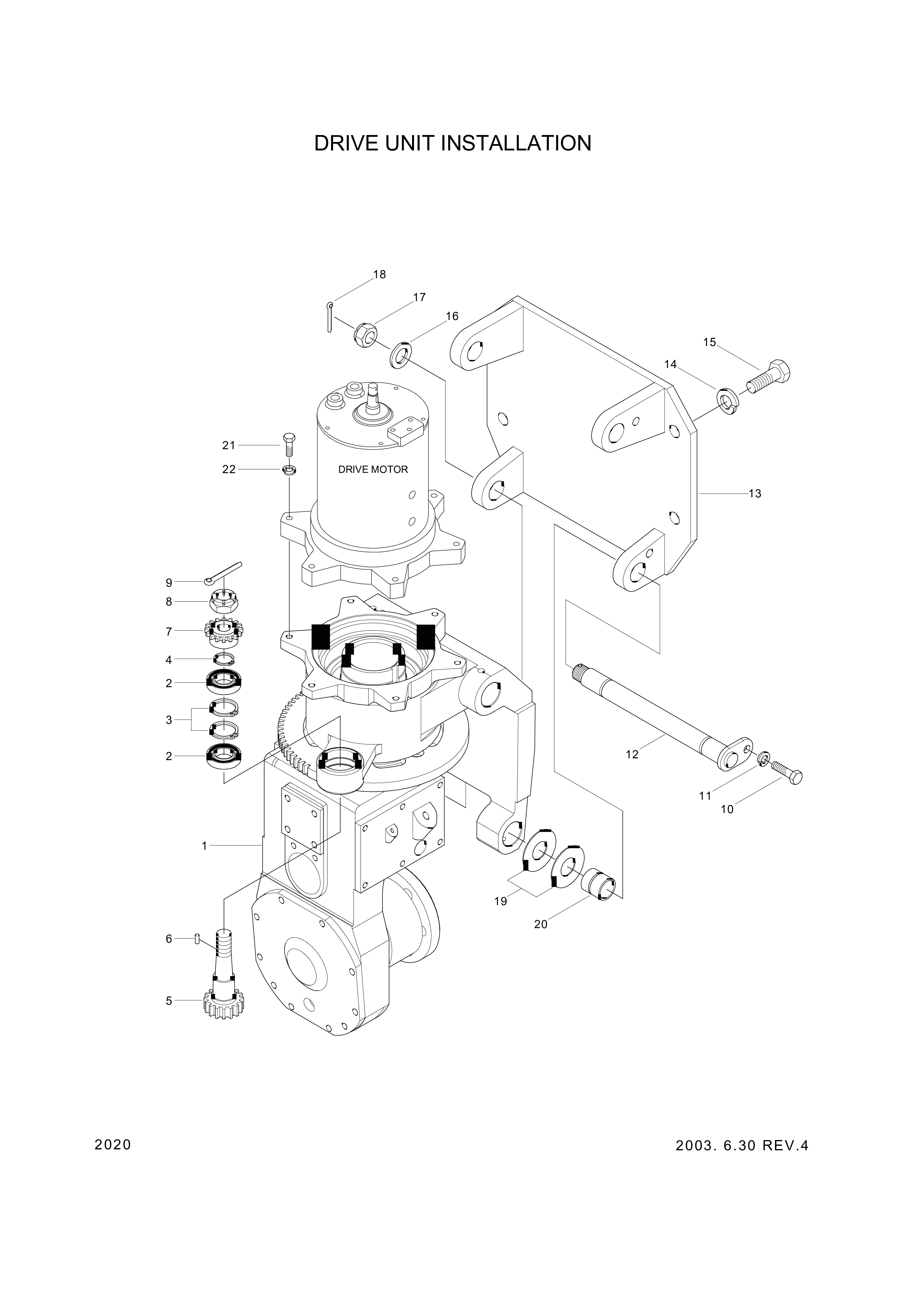 drawing for Hyundai Construction Equipment 3544012600-08 - PIN-LINK (figure 3)