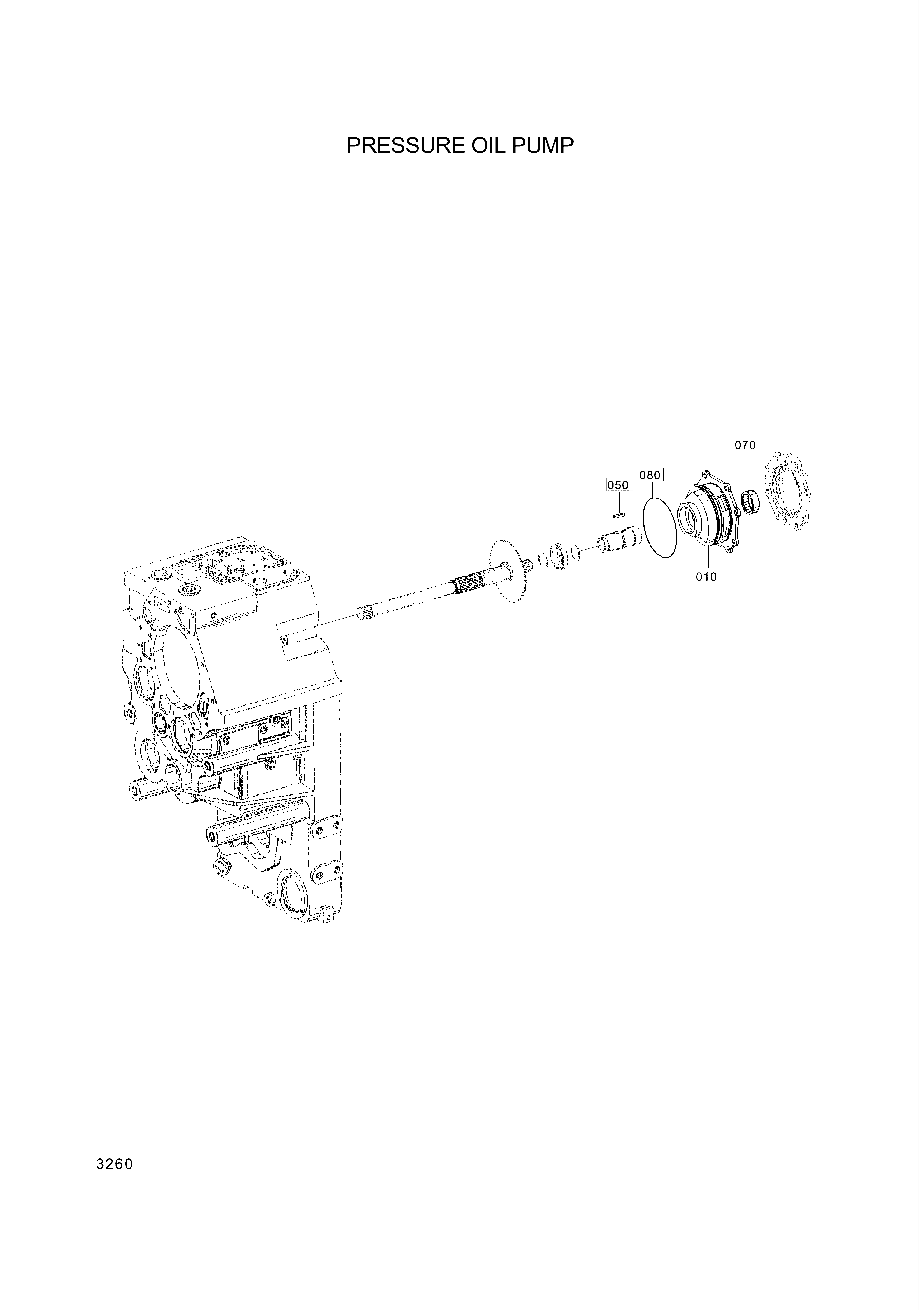 drawing for Hyundai Construction Equipment ZGAQ-05599 - PUMP ASSY-PRESSURE (figure 4)