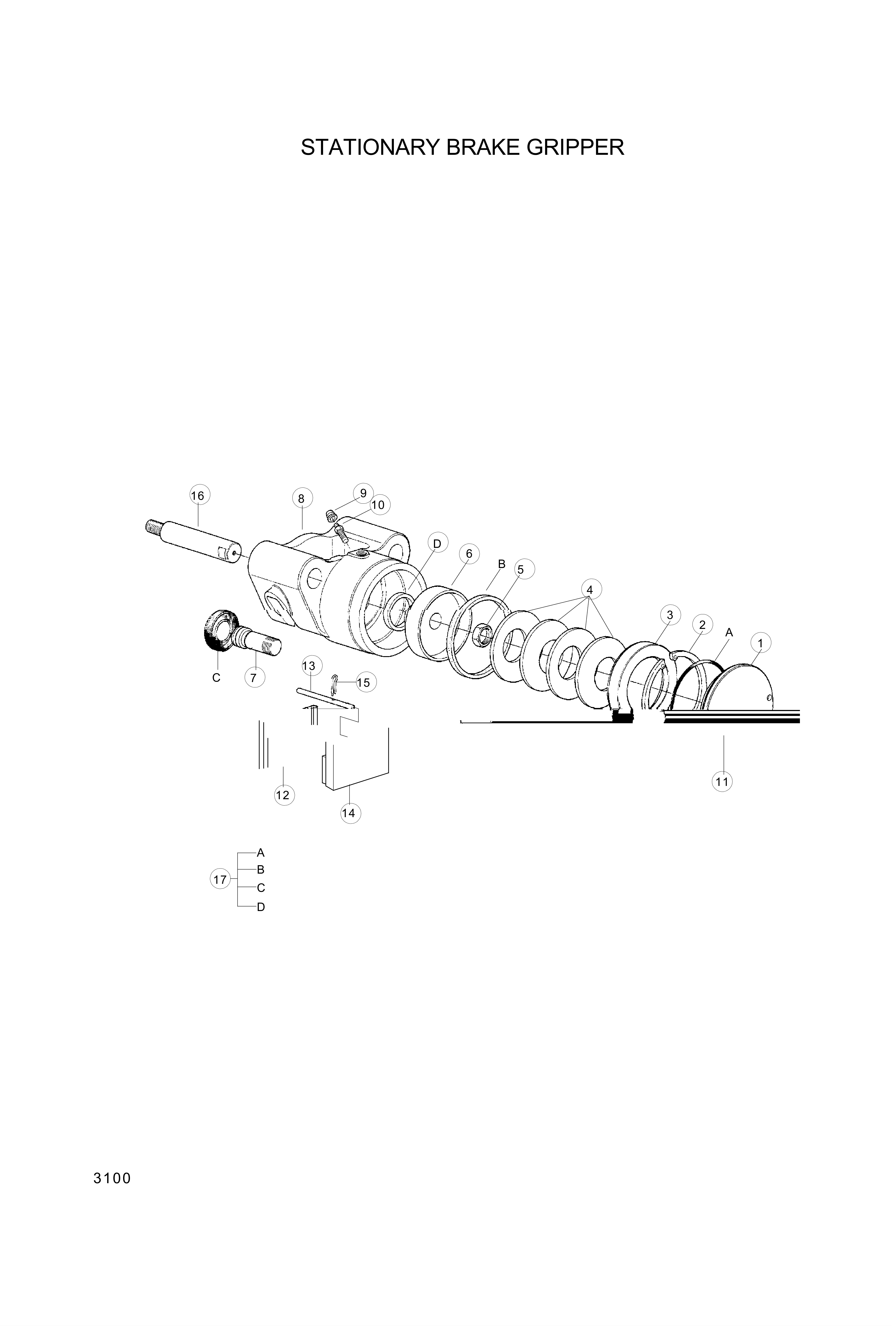 drawing for Hyundai Construction Equipment 3288873 - PIN (figure 2)