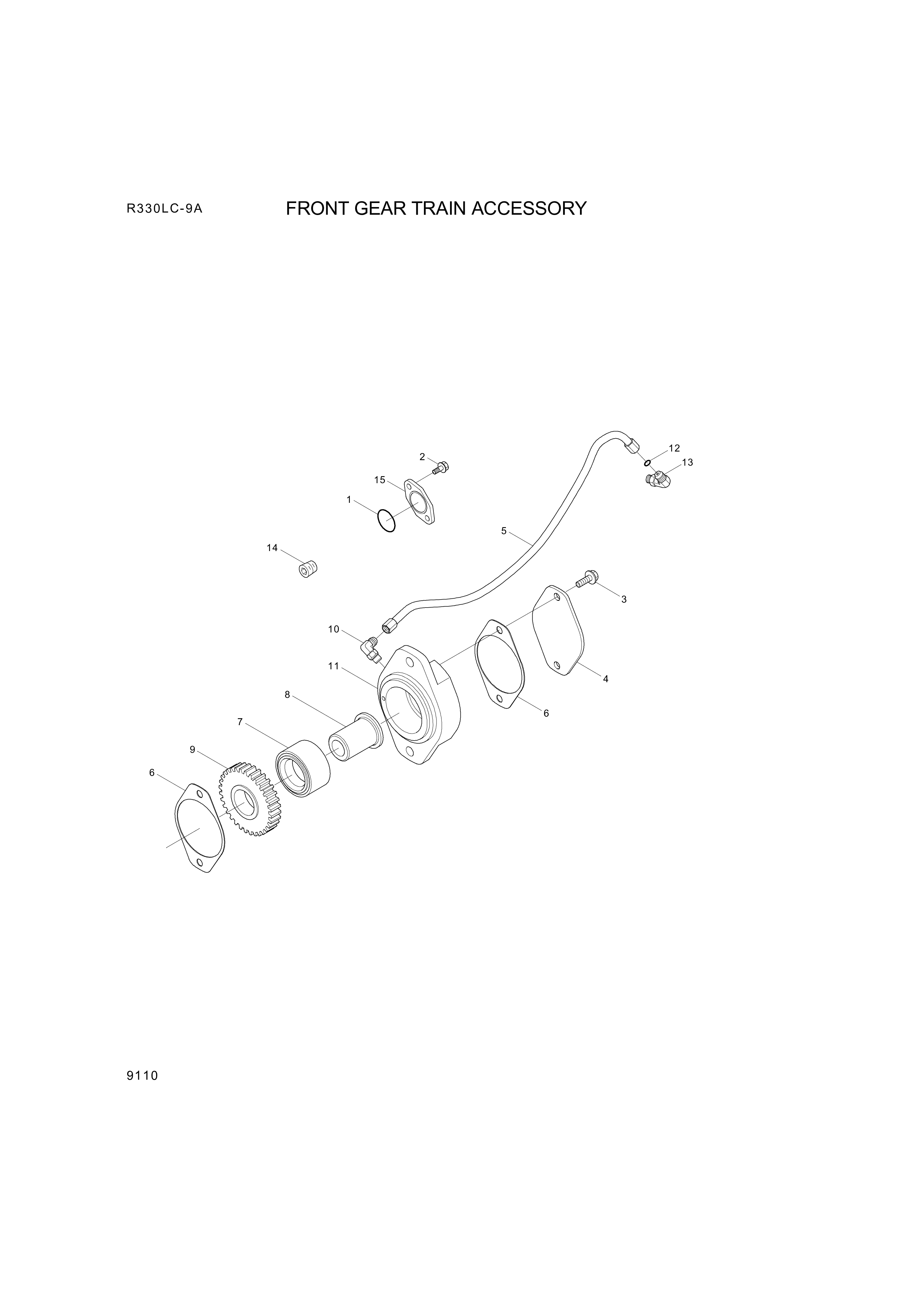 drawing for Hyundai Construction Equipment YUBP-04834 - SEAL-RECTANGULAR (figure 3)