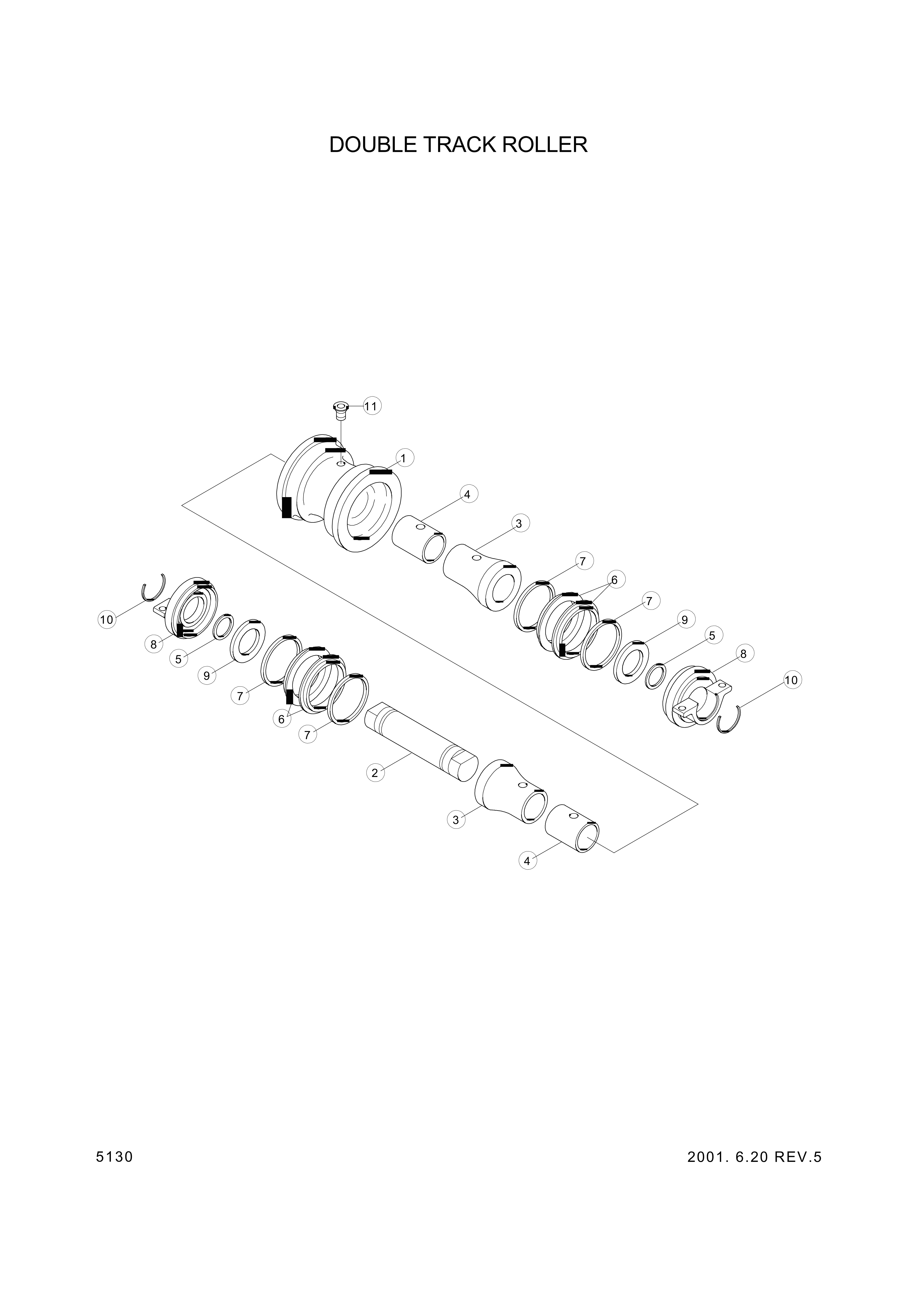 drawing for Hyundai Construction Equipment AC1384 - GASKET (figure 1)