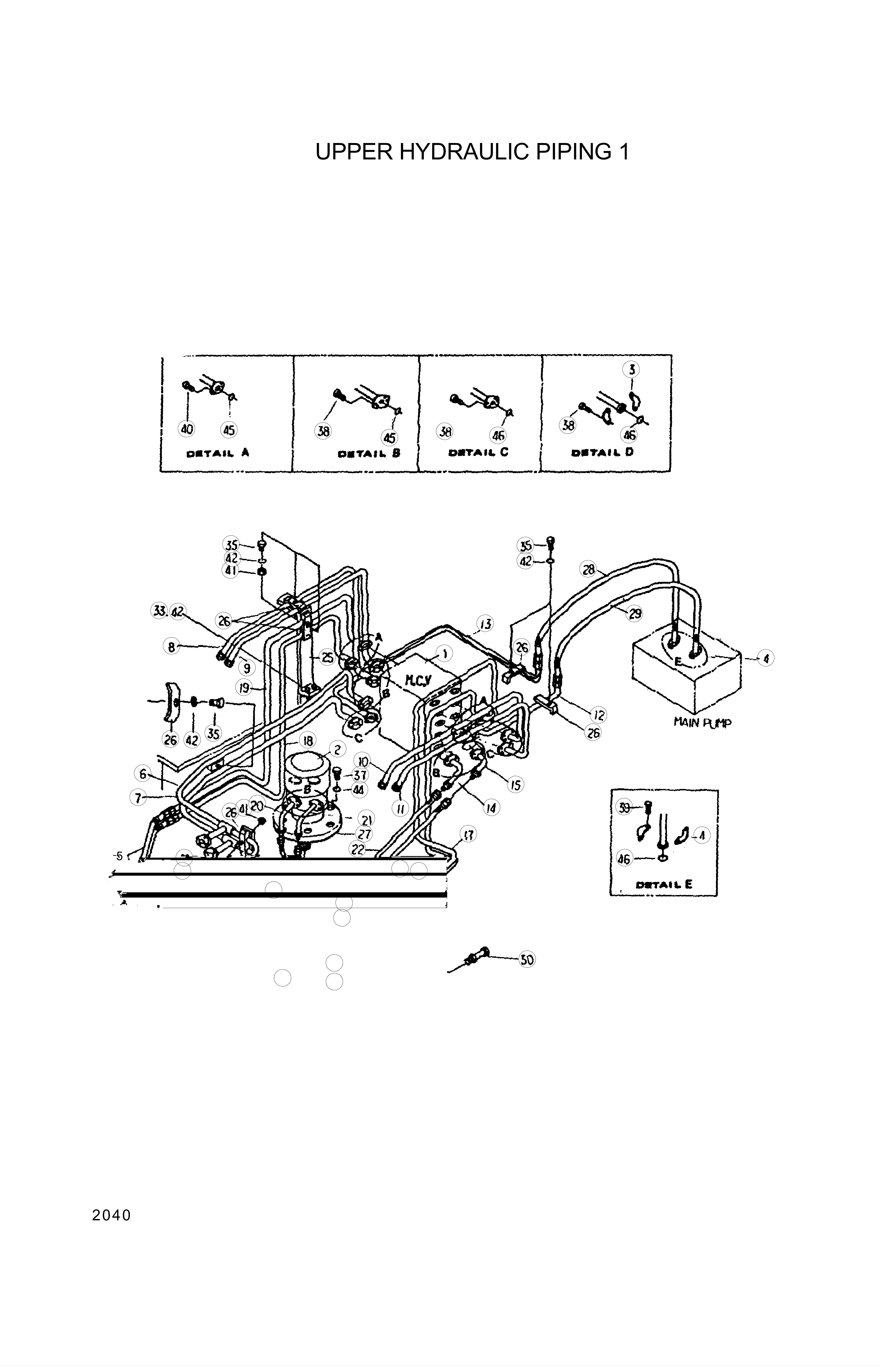 drawing for Hyundai Construction Equipment S203-101004 - NUT-HEX (figure 1)