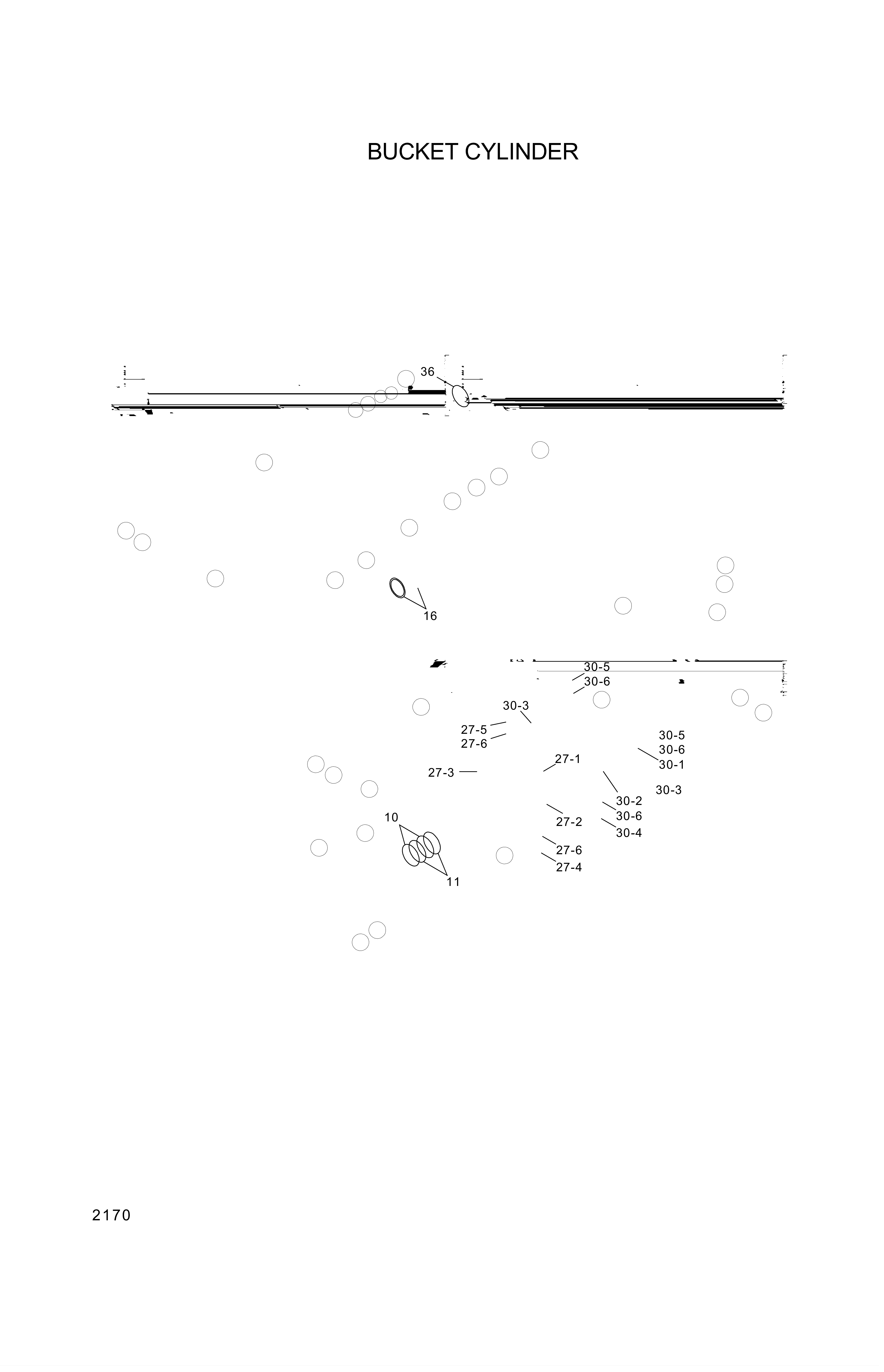 drawing for Hyundai Construction Equipment 000158 - BUSHING-PIN (figure 5)