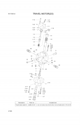drawing for Hyundai Construction Equipment 02054842 - CONTROL PISTON (figure 4)