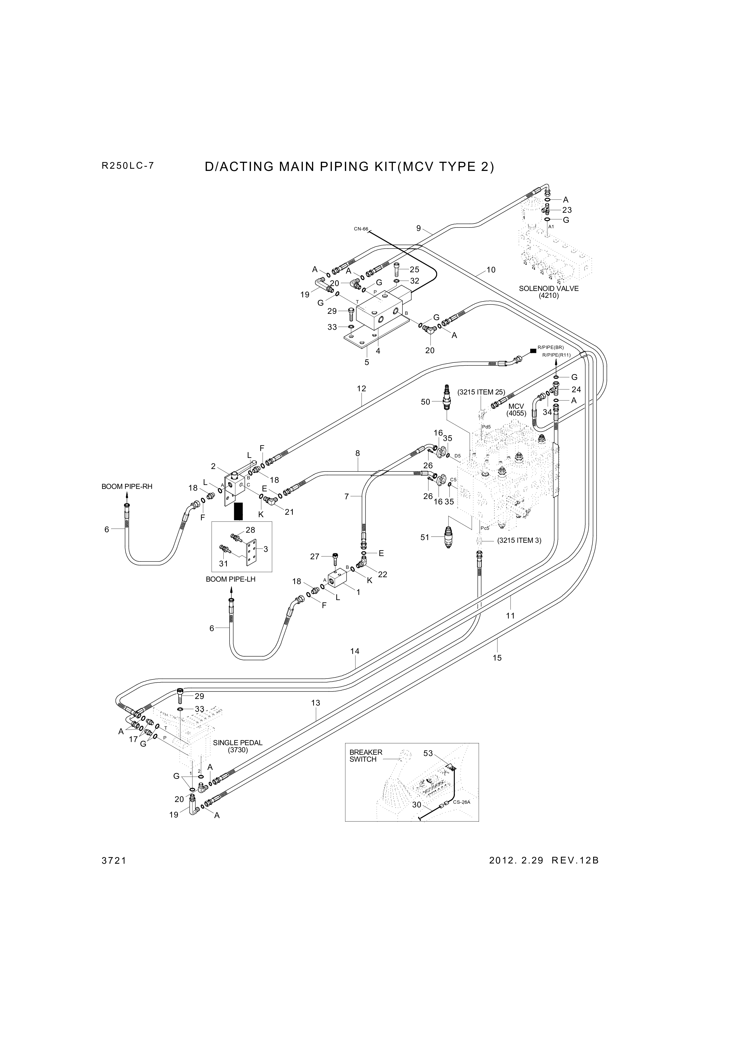 drawing for Hyundai Construction Equipment P930-042092 - HOSE ASSY-ORFS&THD (figure 4)