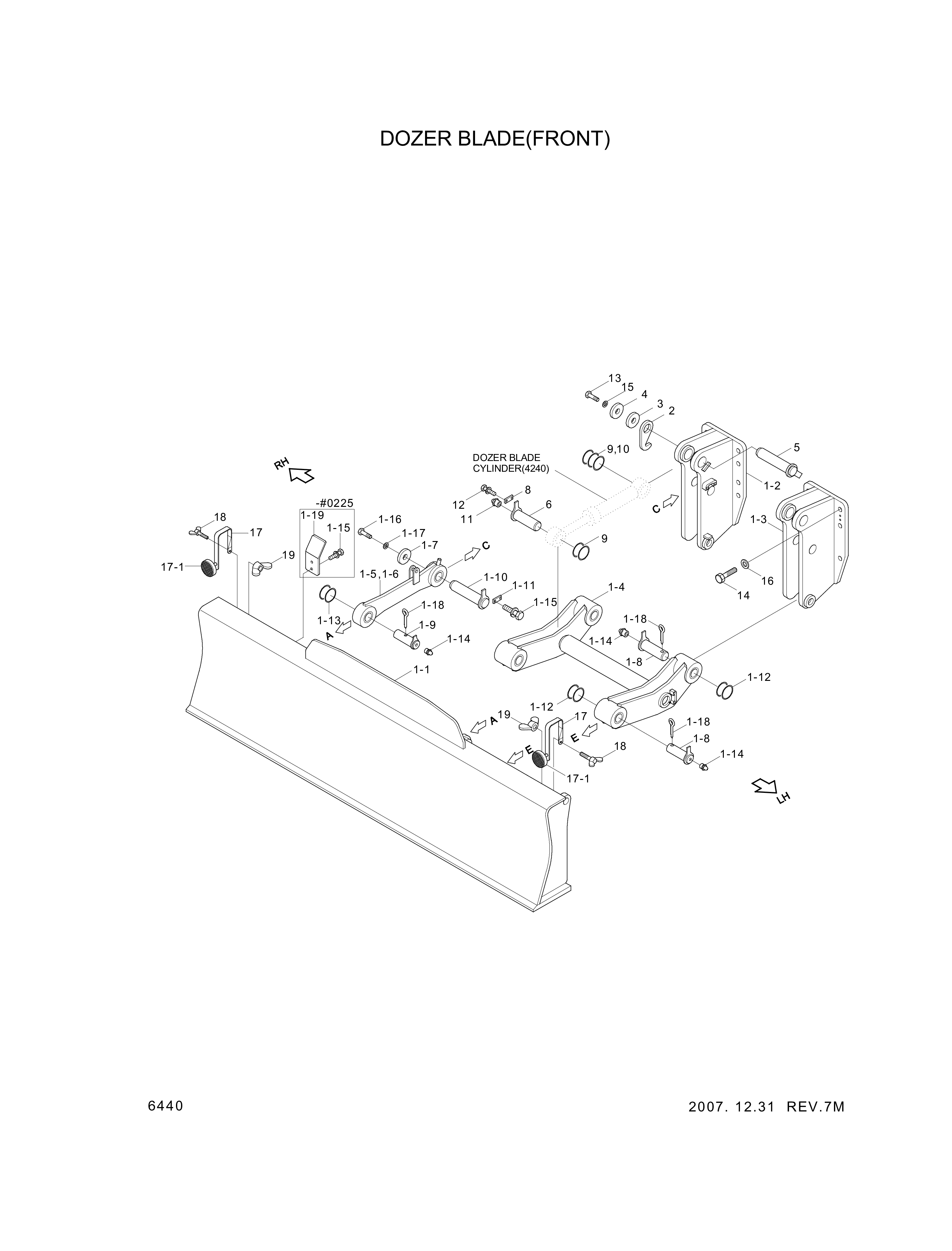 drawing for Hyundai Construction Equipment S261-100002 - NUT-WING (figure 1)