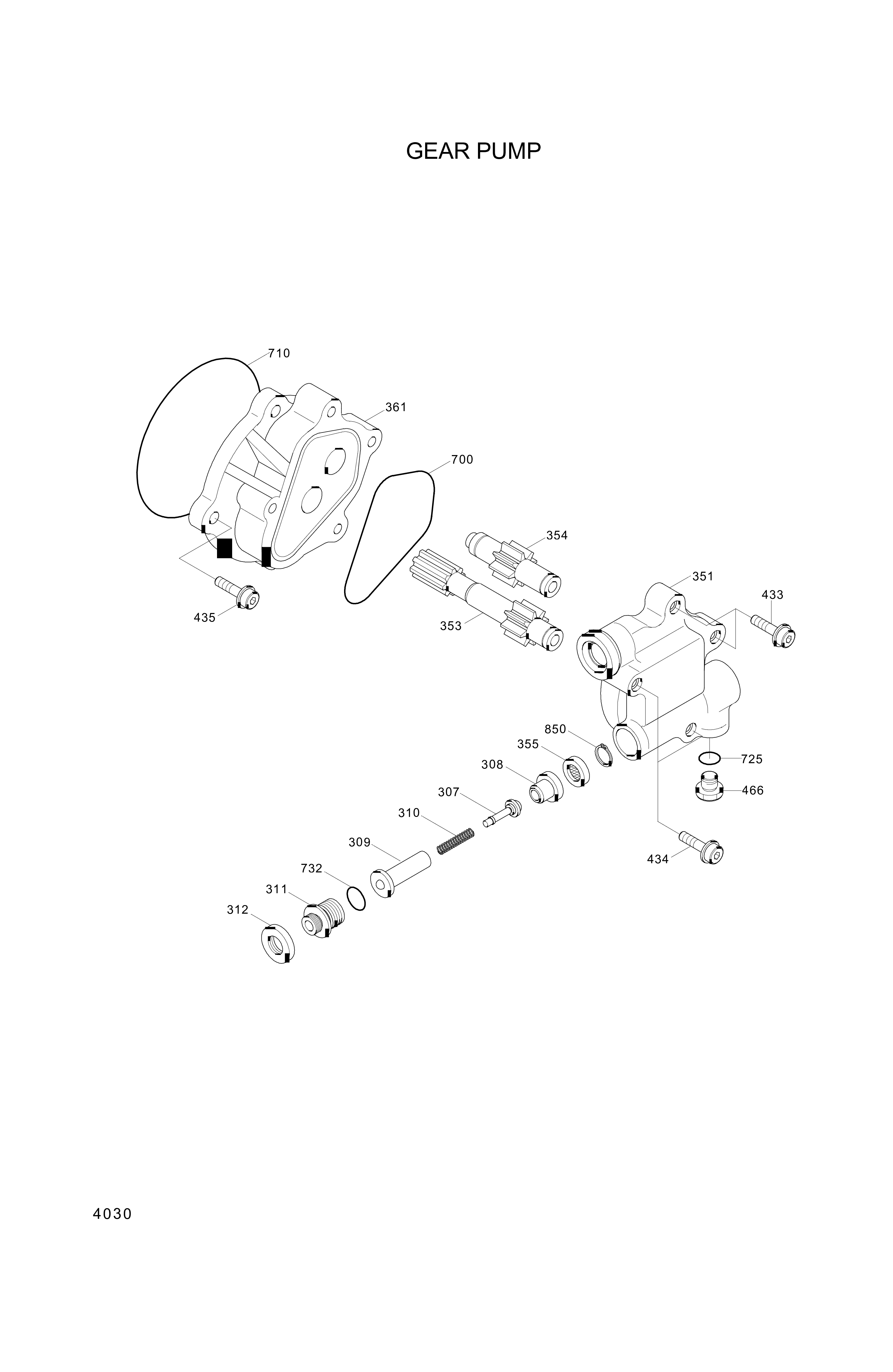 drawing for Hyundai Construction Equipment XKAH-00174 - CASE-GEAR (figure 3)