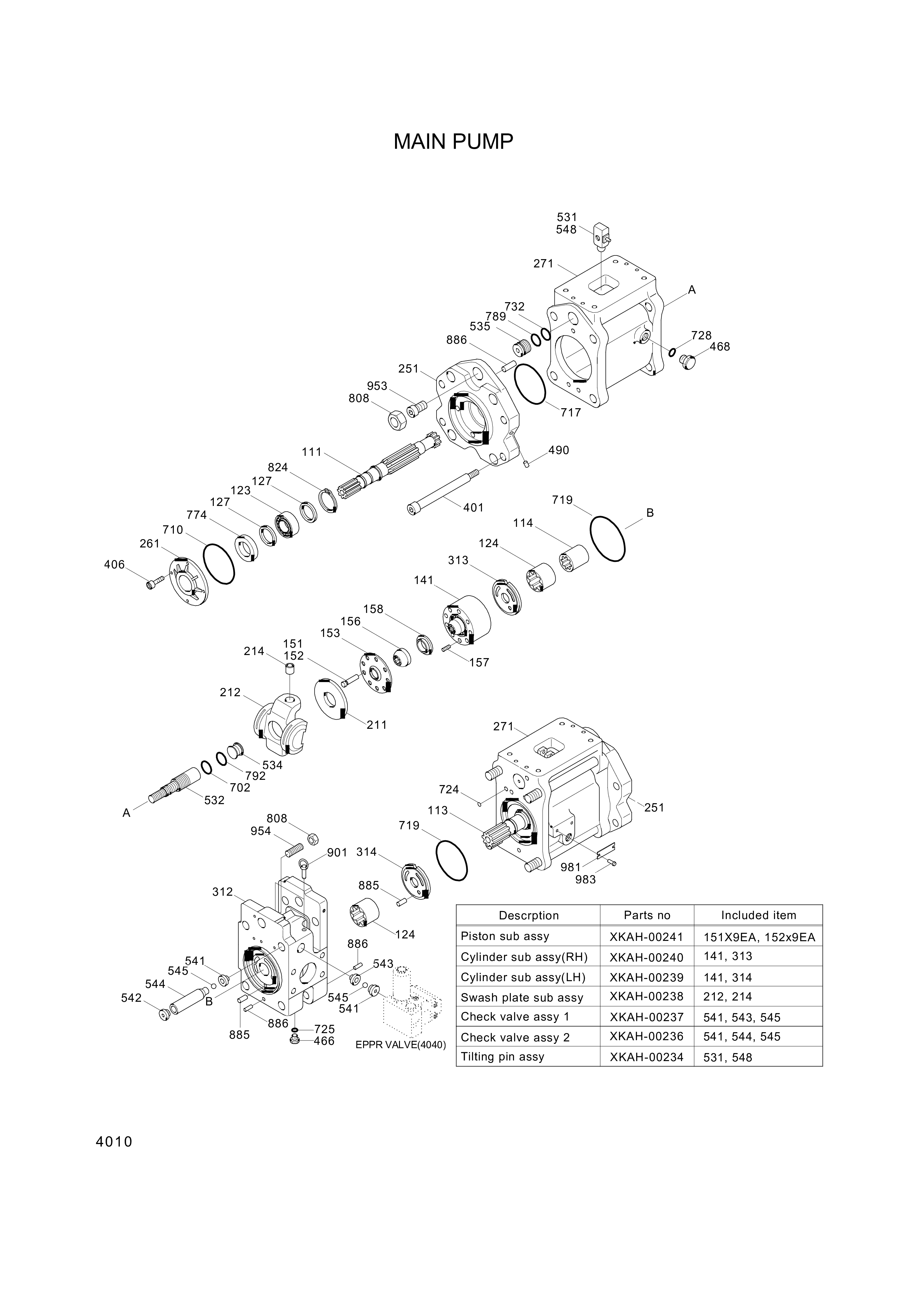 drawing for Hyundai Construction Equipment XKAH-00234 - PIN ASSY-TILT (figure 2)