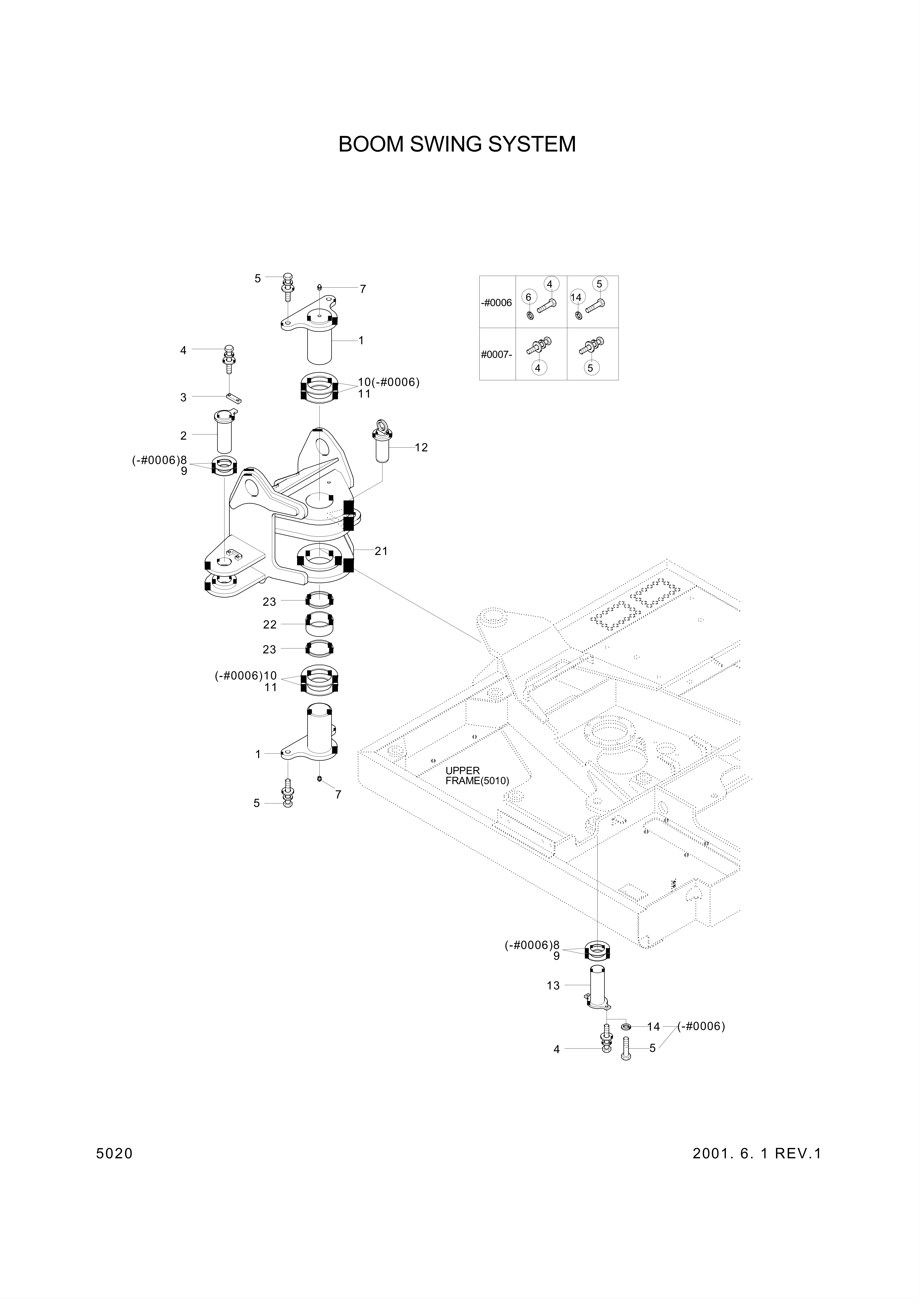 drawing for Hyundai Construction Equipment 61EE-10060 - PLATE (figure 3)