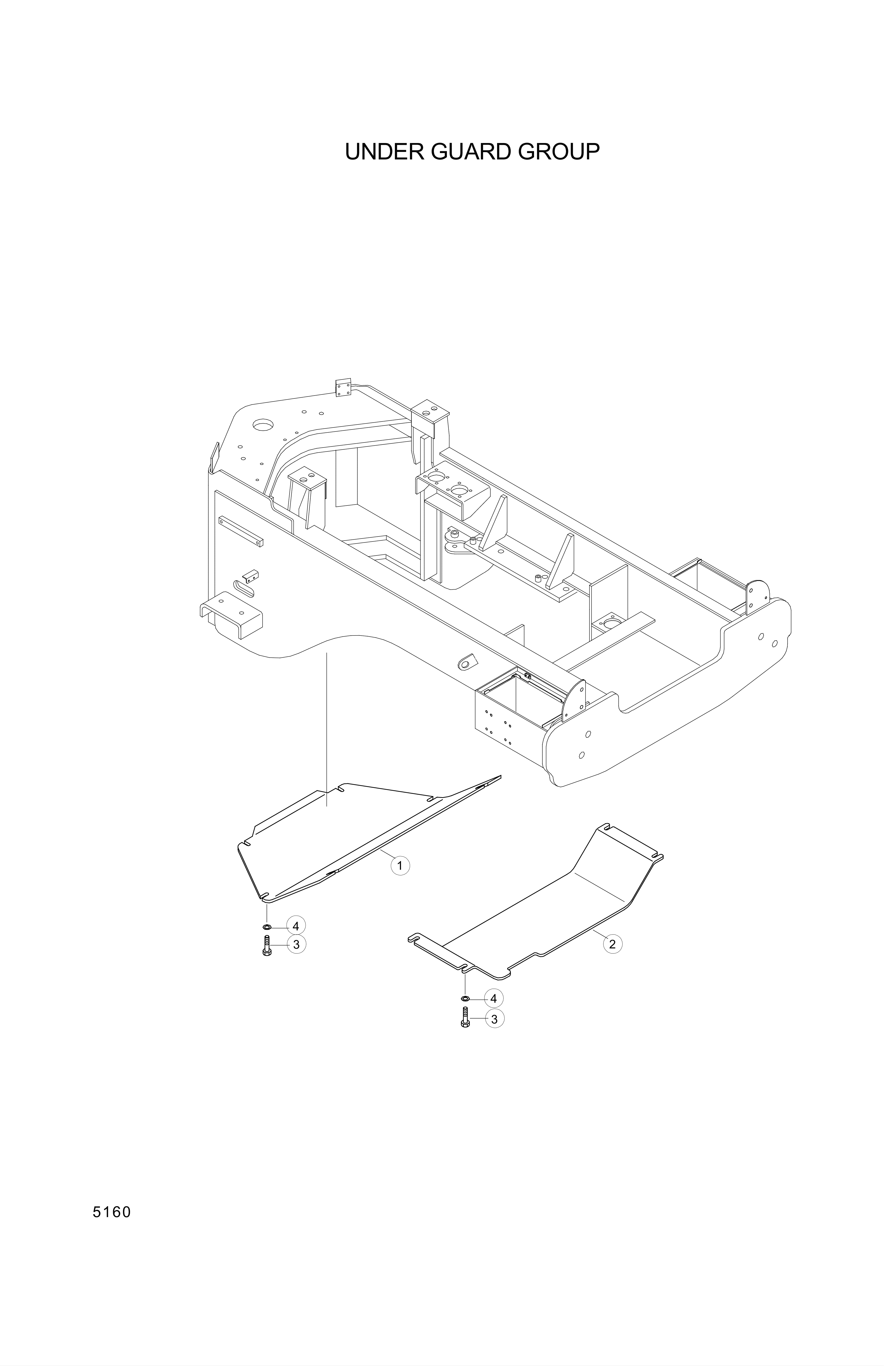 drawing for Hyundai Construction Equipment 54L4-00820 - PLATE (figure 2)