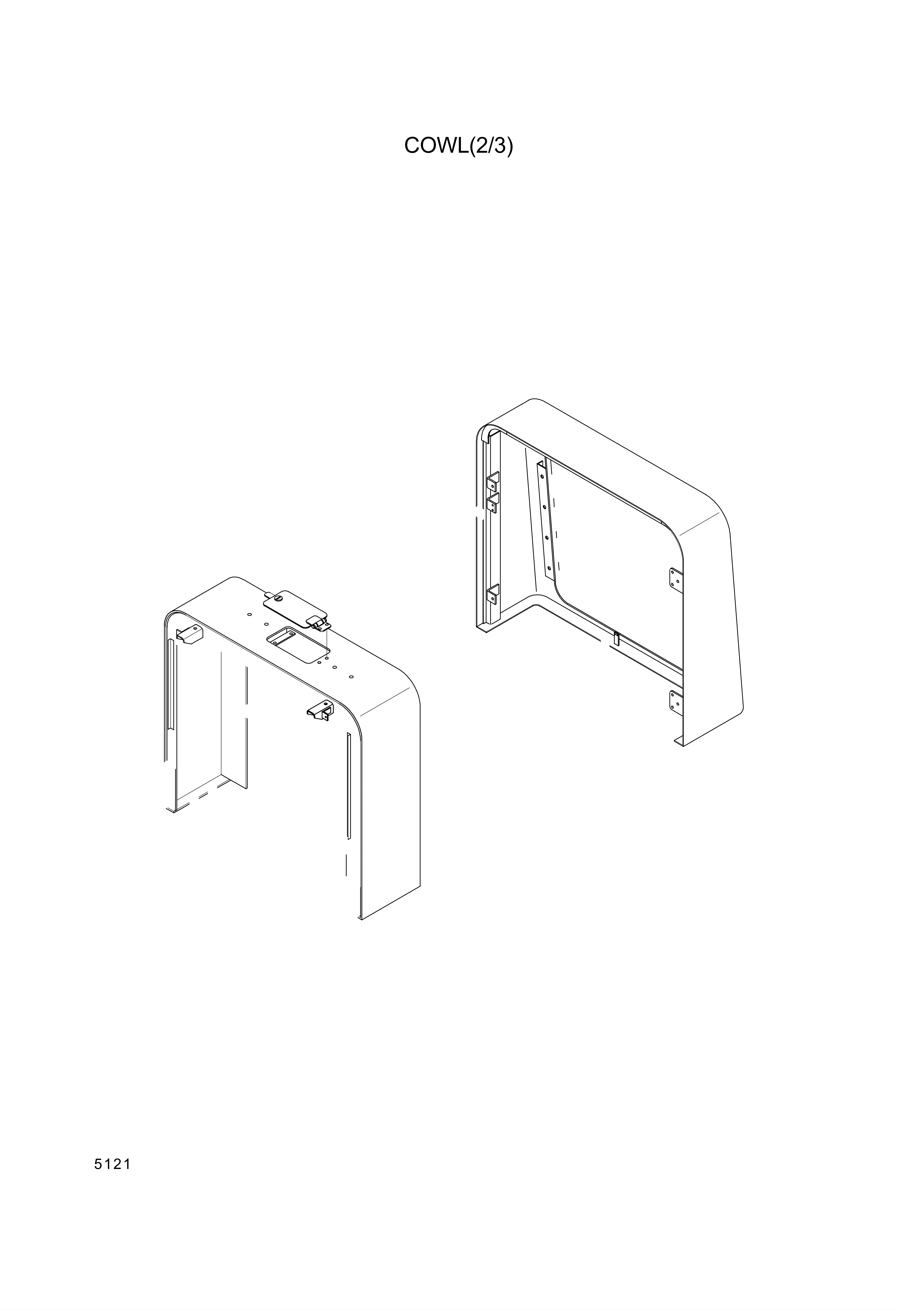 drawing for Hyundai Construction Equipment 74L4-10611 - GRILL (figure 2)