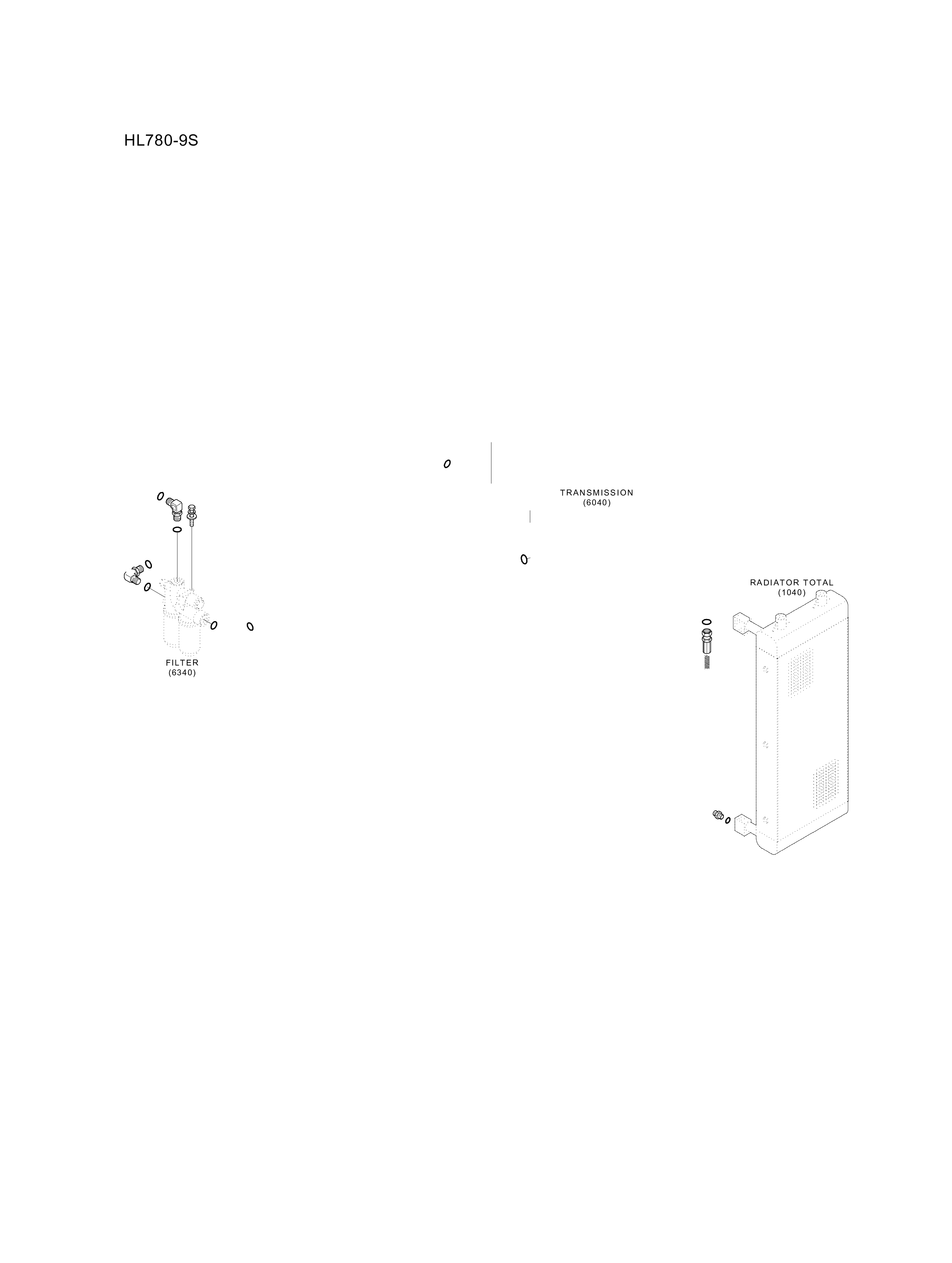 drawing for Hyundai Construction Equipment P930-201027 - HOSE ASSY-ORFS&THD (figure 2)