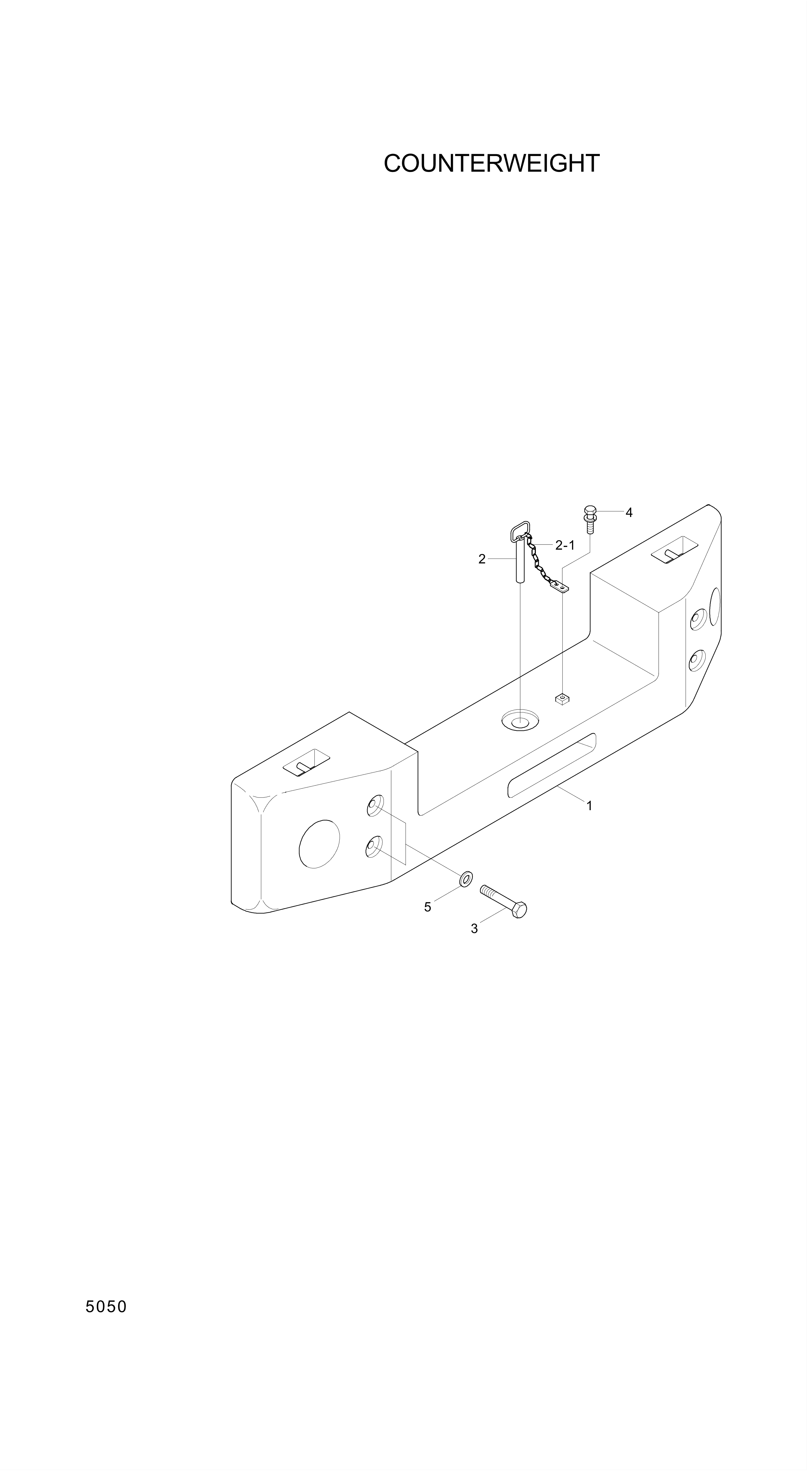 drawing for Hyundai Construction Equipment S017-30265D - BOLT-HEX (figure 2)