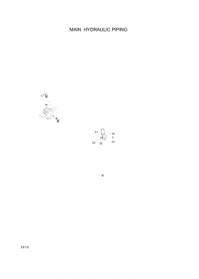 drawing for Hyundai Construction Equipment P990-164333 - HOSE ASSY-ORFS&FLG (figure 2)