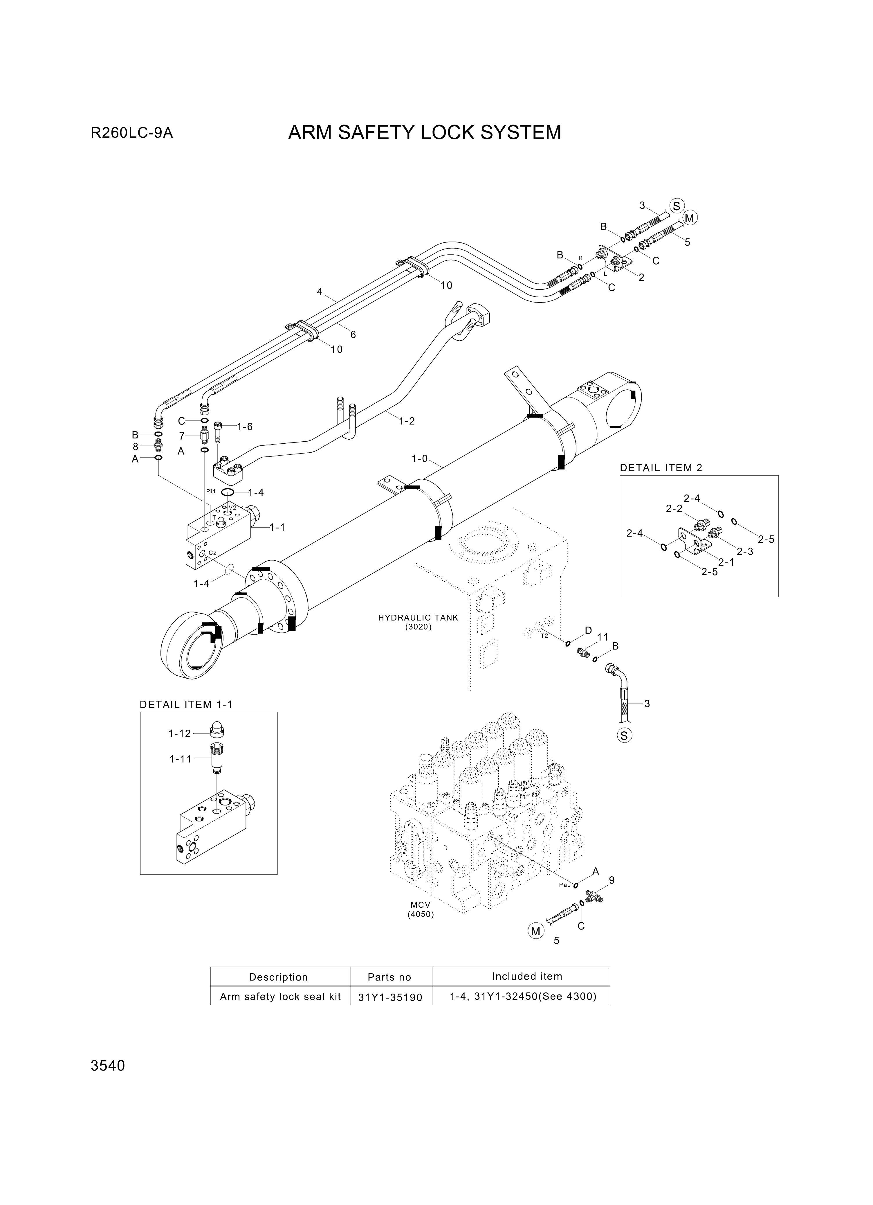 drawing for Hyundai Construction Equipment P930-062062 - HOSE ASSY-ORFS&THD (figure 2)