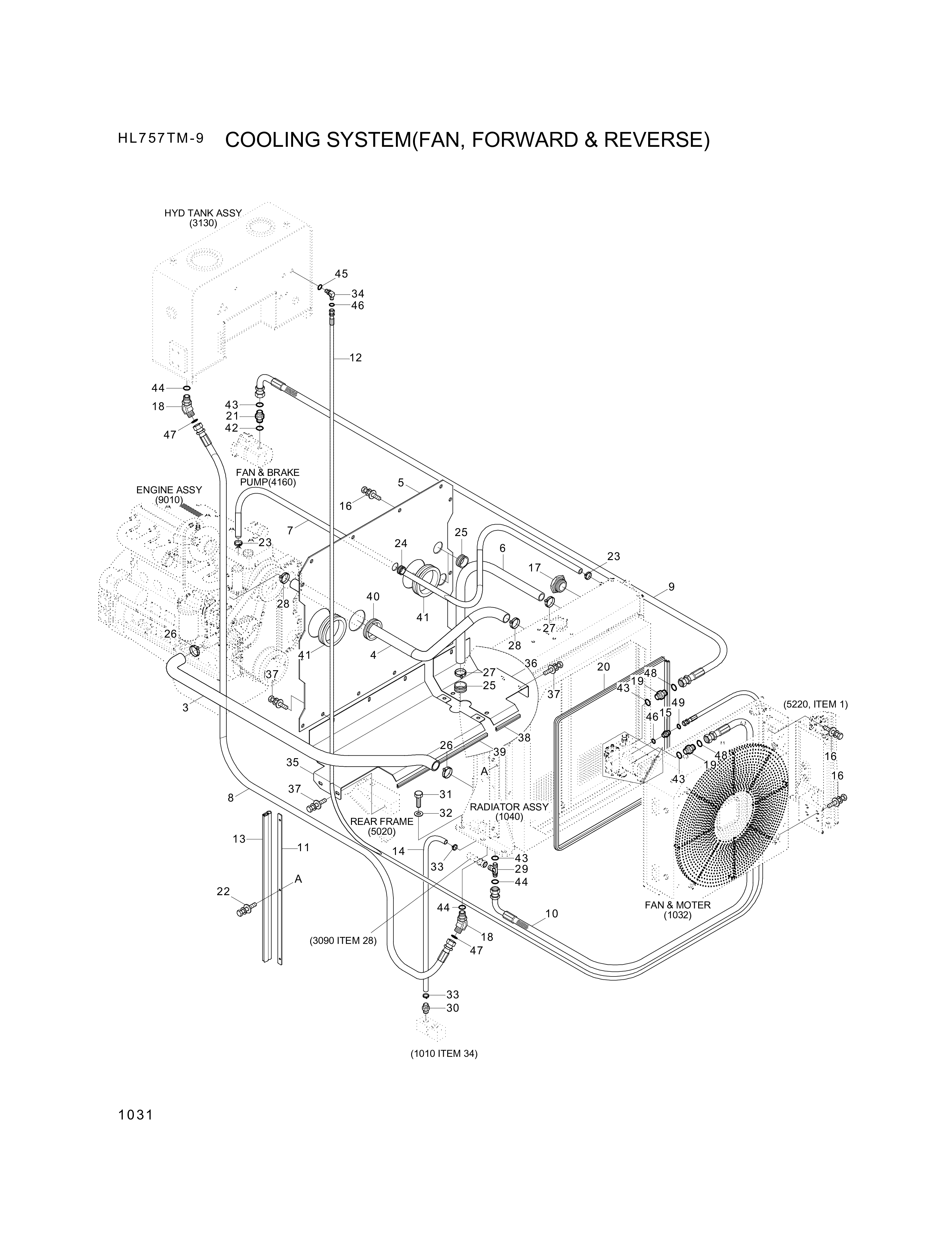 drawing for Hyundai Construction Equipment P930-124057 - HOSE ASSY-ORFS&THD (figure 4)