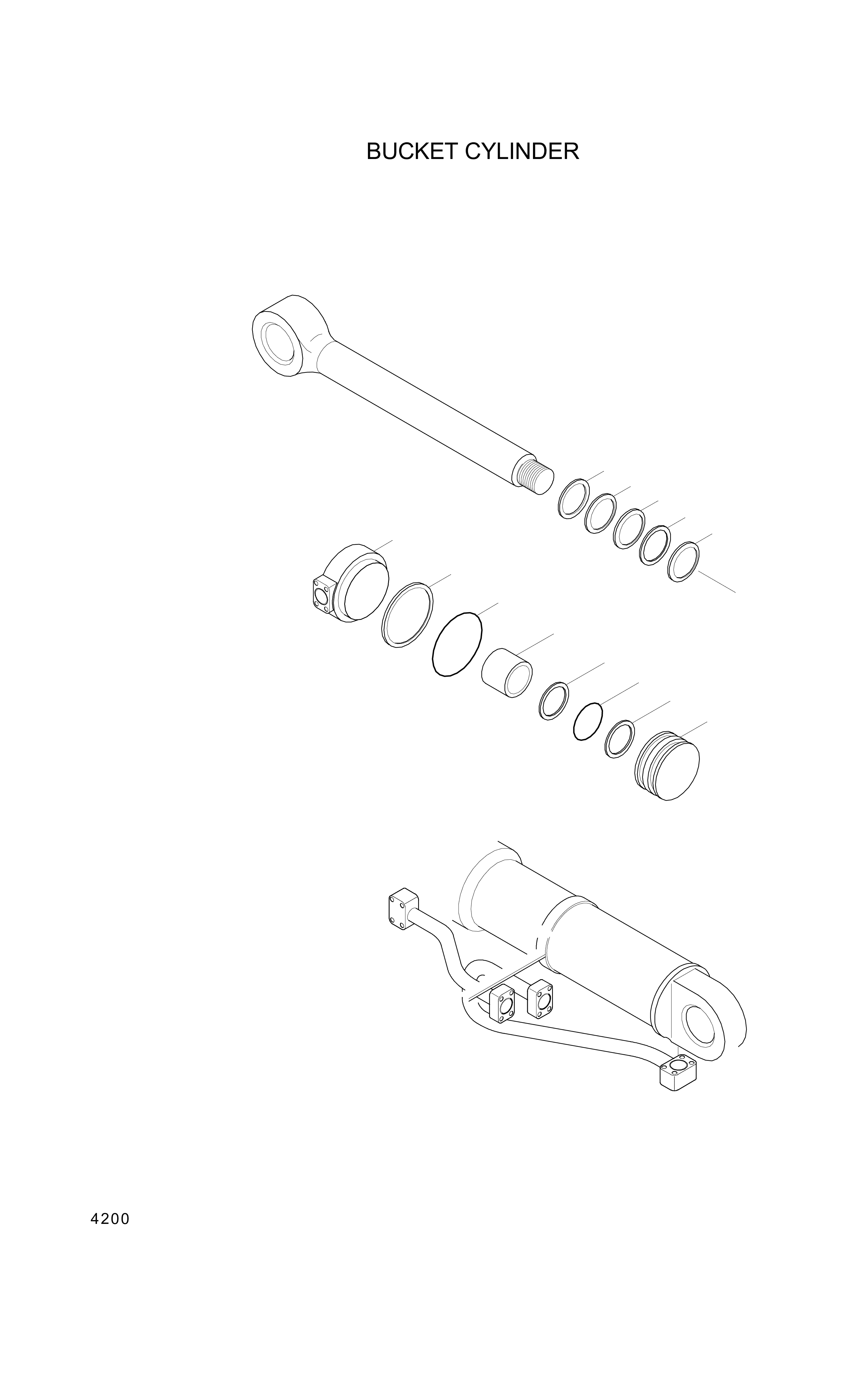 drawing for Hyundai Construction Equipment 31Y2-03380 - BAND ASSY-LH (figure 4)