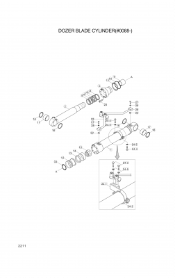 drawing for Hyundai Construction Equipment 31YC-31110 - BAND (figure 2)