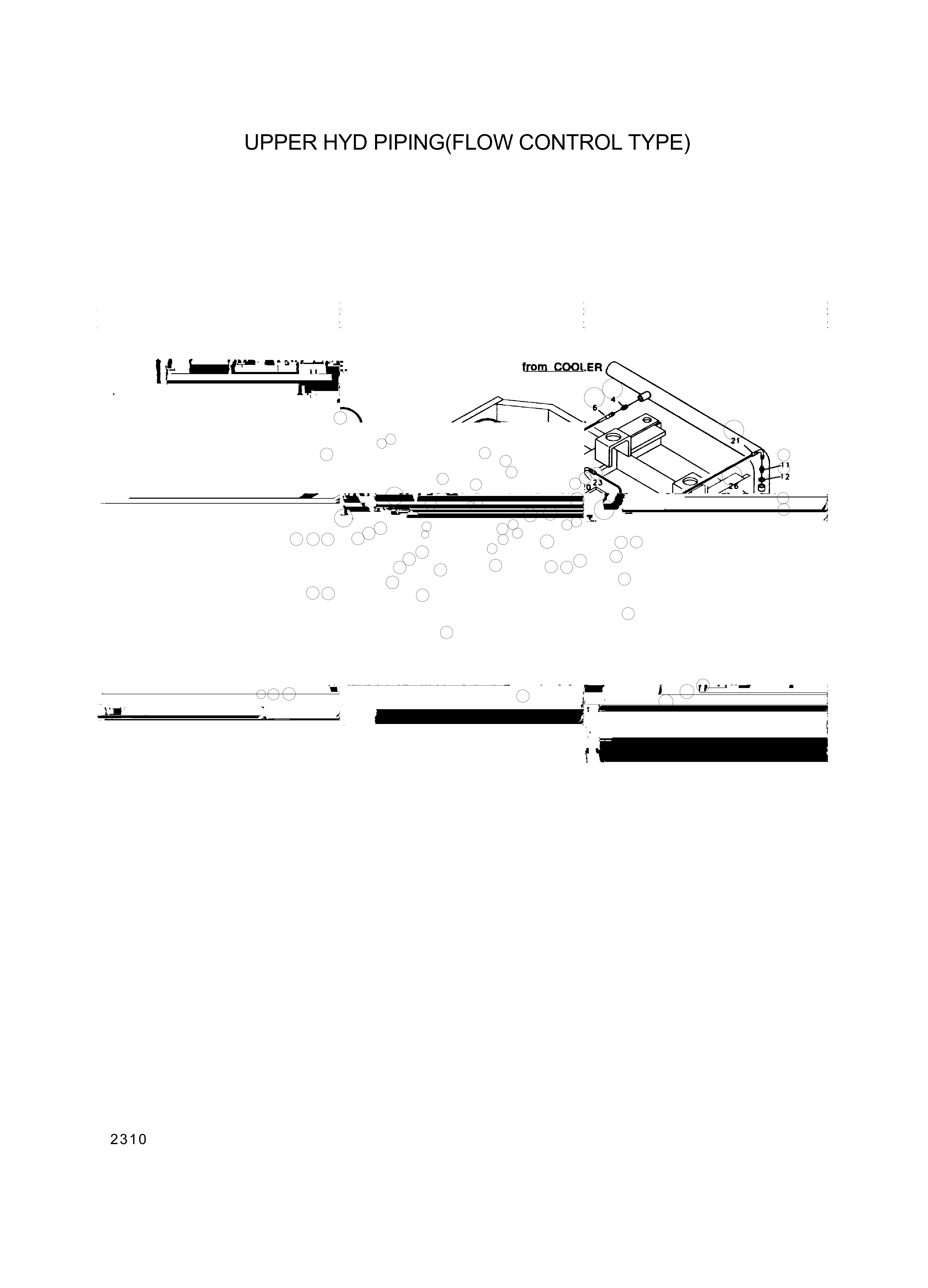 drawing for Hyundai Construction Equipment 002011-08150 - HOSE (figure 2)