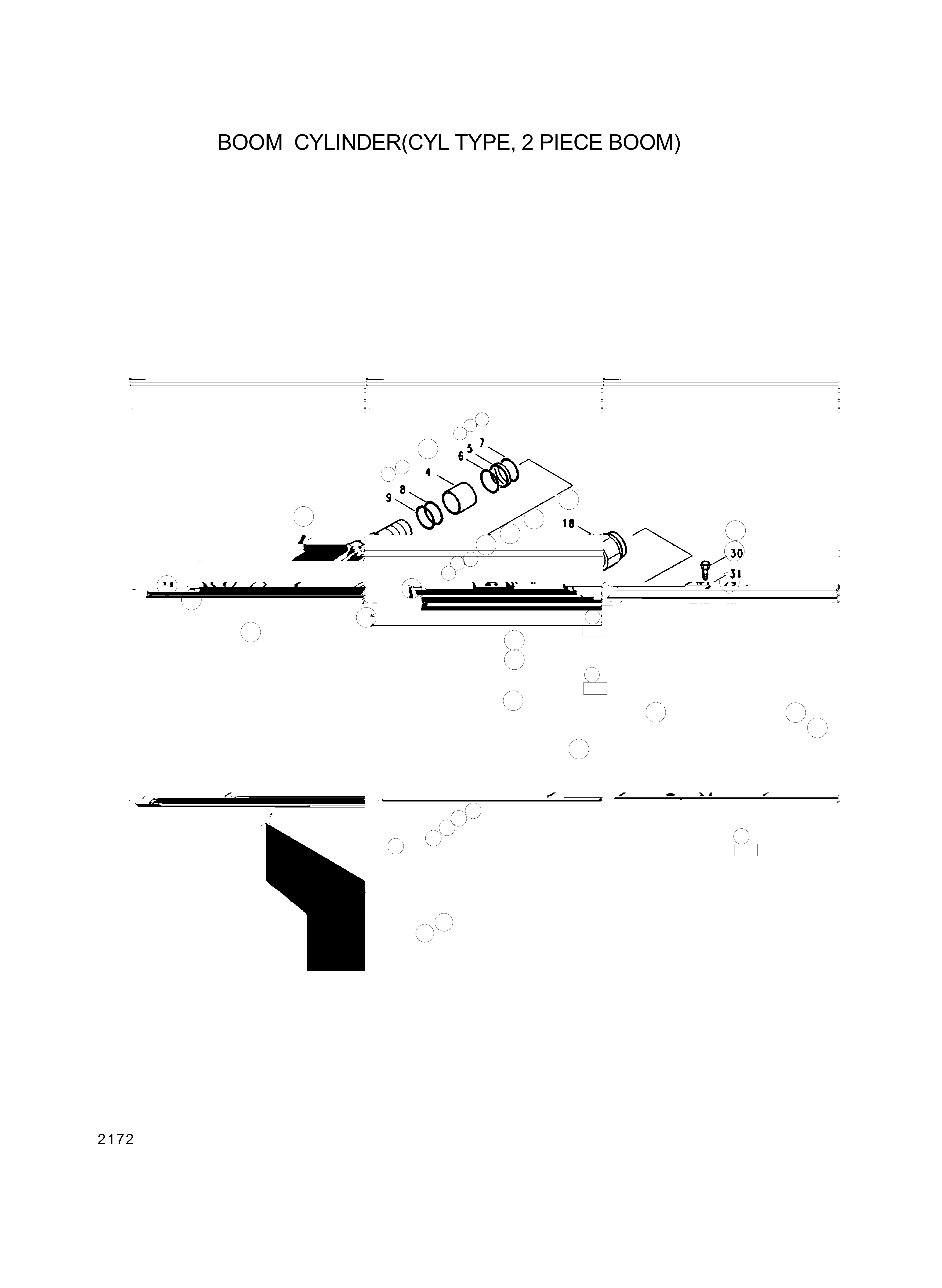 drawing for Hyundai Construction Equipment 31YC-11091 - BUSHING-PIN (figure 4)