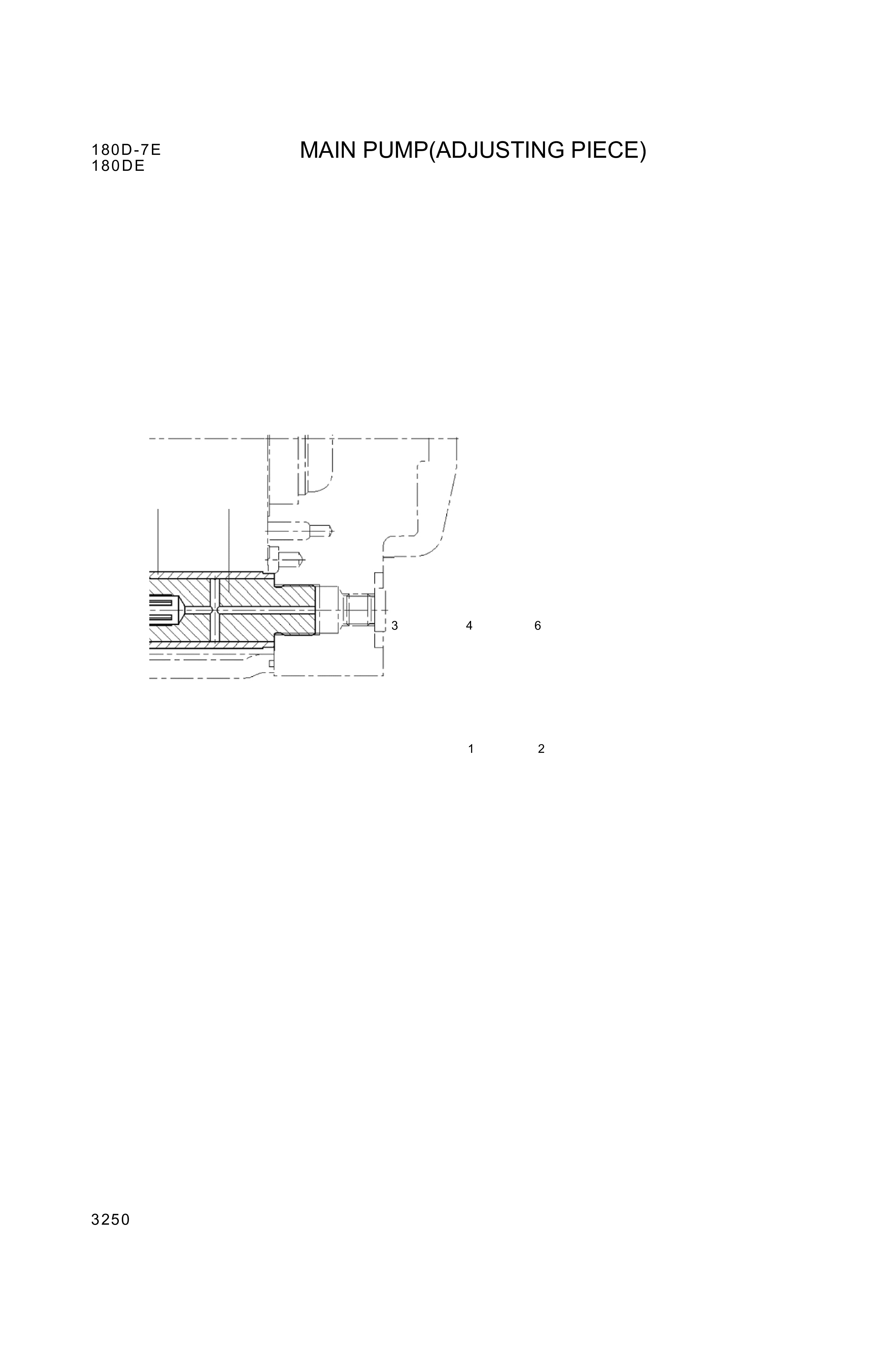 drawing for Hyundai Construction Equipment ZGBP-00045 - PISTON-OPPOSED (figure 2)