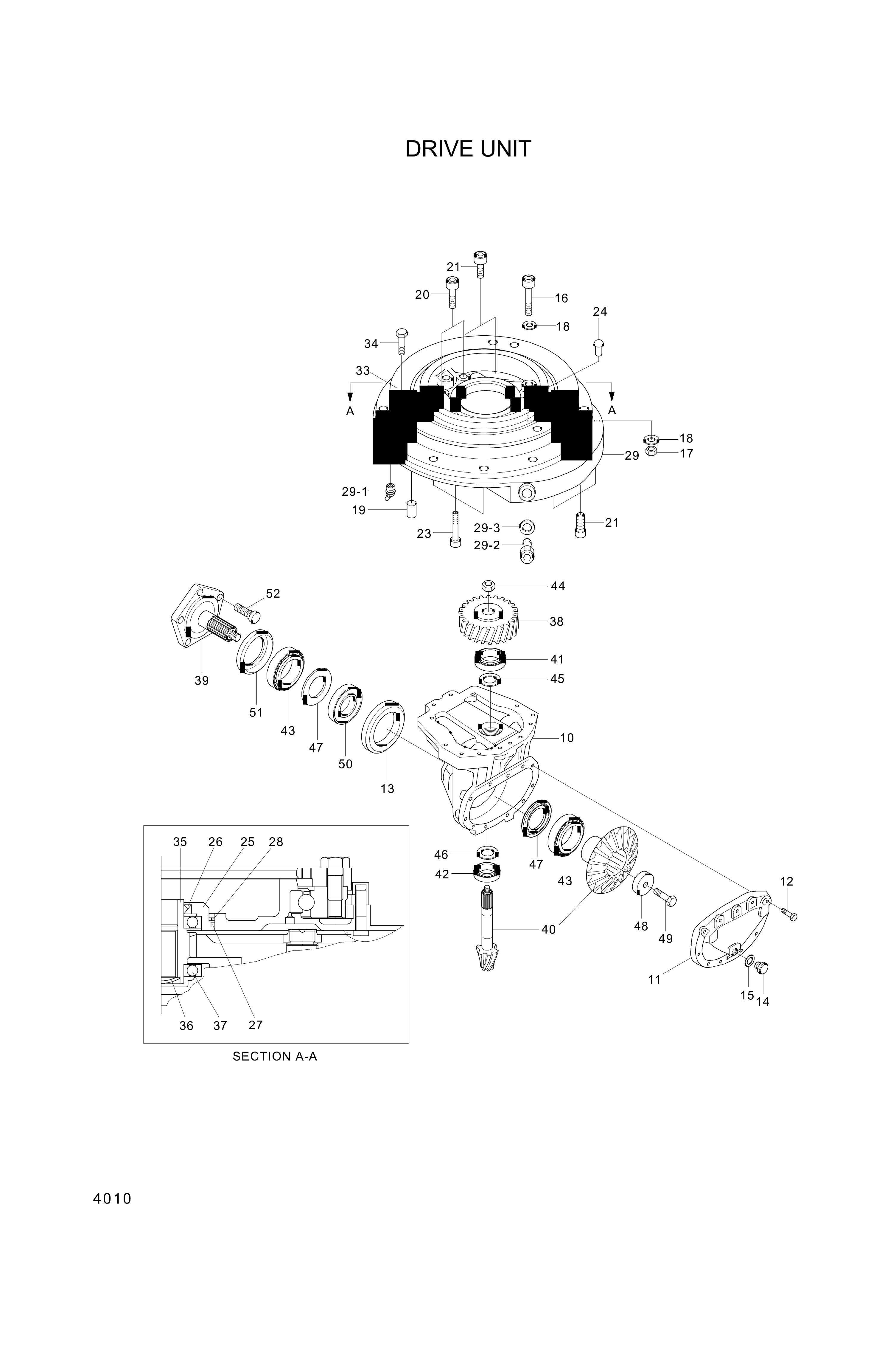 drawing for Hyundai Construction Equipment ZGAP-00063 - RING-CENTER (figure 2)