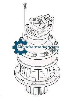 RG20S-220-07 Hyundai Construction Equipment SWING REDUCTION ASSY