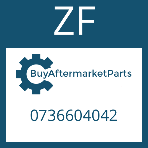 0736604042 ZF THREADED BOLT