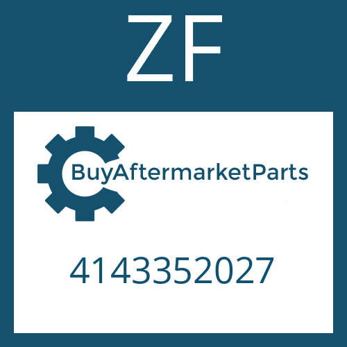 4143352027 ZF O.CLUTCH DISC