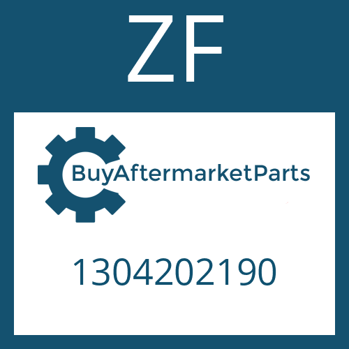 1304202190 ZF INPUT SHAFT