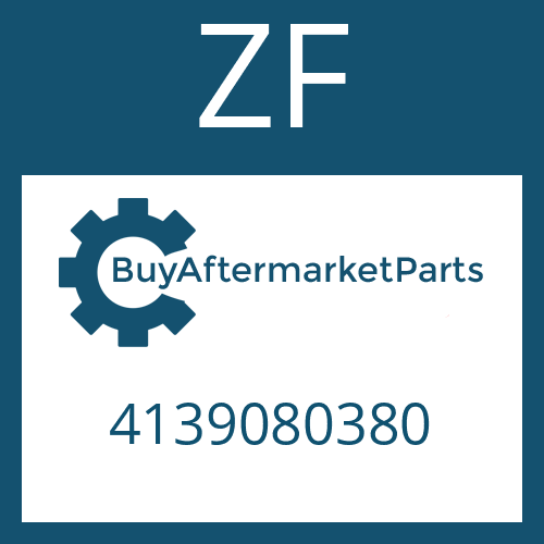 4139080380 ZF ECOMAT