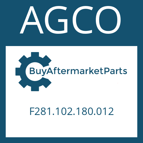 F281.102.180.012 AGCO Part