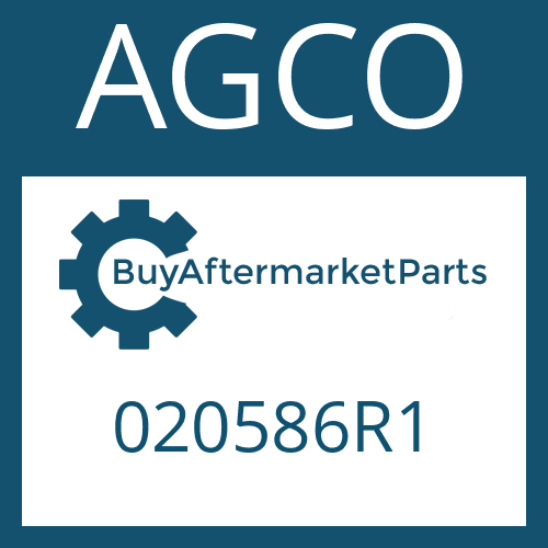020586R1 AGCO TAPERED ROLLER BEARING