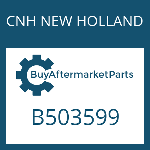 B503599 CNH NEW HOLLAND Part