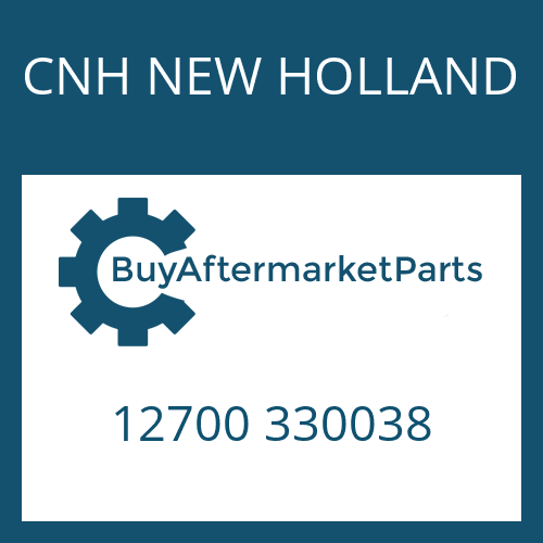 12700 330038 CNH NEW HOLLAND SCREW PLUG