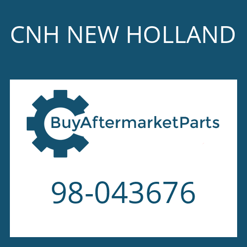 98-043676 CNH NEW HOLLAND Part