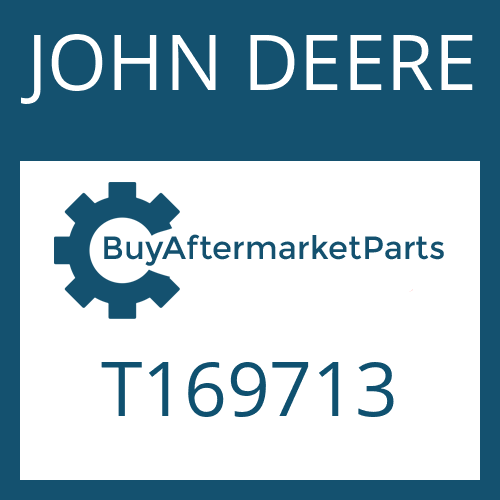 T169713 JOHN DEERE Part