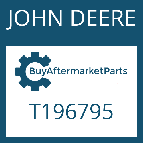 T196795 JOHN DEERE SHAFT