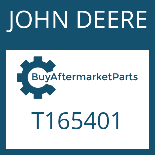 T165401 JOHN DEERE HELICAL GEAR