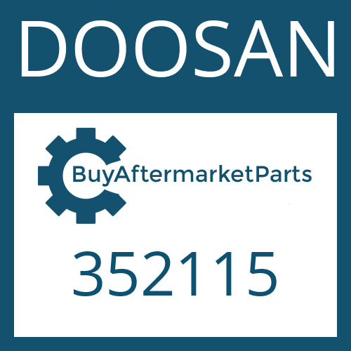 352115 DOOSAN SUCTION FILTER