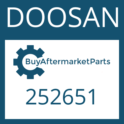 252651 DOOSAN Part
