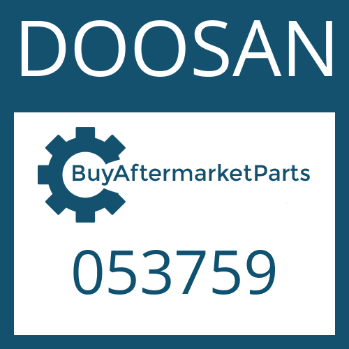 053759 DOOSAN INPUT FLANGE