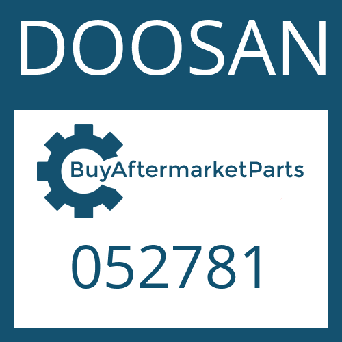 052781 DOOSAN SPUR GEAR