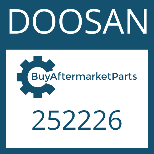 252226 DOOSAN GEAR SHIFT HOUSING