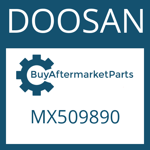 MX509890 DOOSAN DISC CARRIER