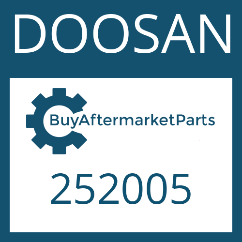 252005 DOOSAN Part